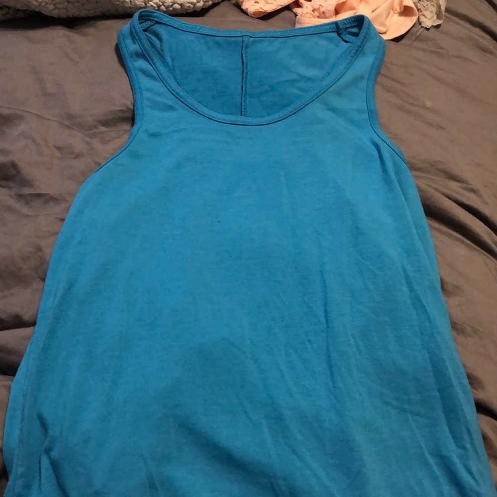 Adult XS Blue Workout Top